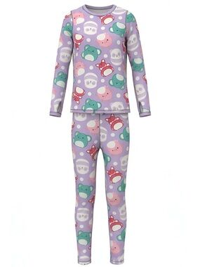Warm Essentials Cuddl Duds Little Girls Squishmallows Pajama Set
Small 6-7
NWT